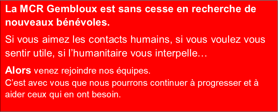 Infos de volontariat introuvables